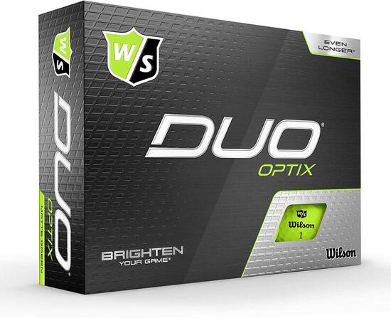 BALLE DE GOLF DUO OPTIX X12 VERT