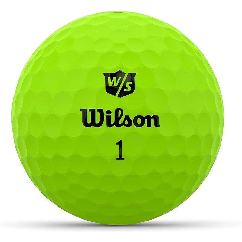 BALLE DE GOLF DUO OPTIX X12 VERT