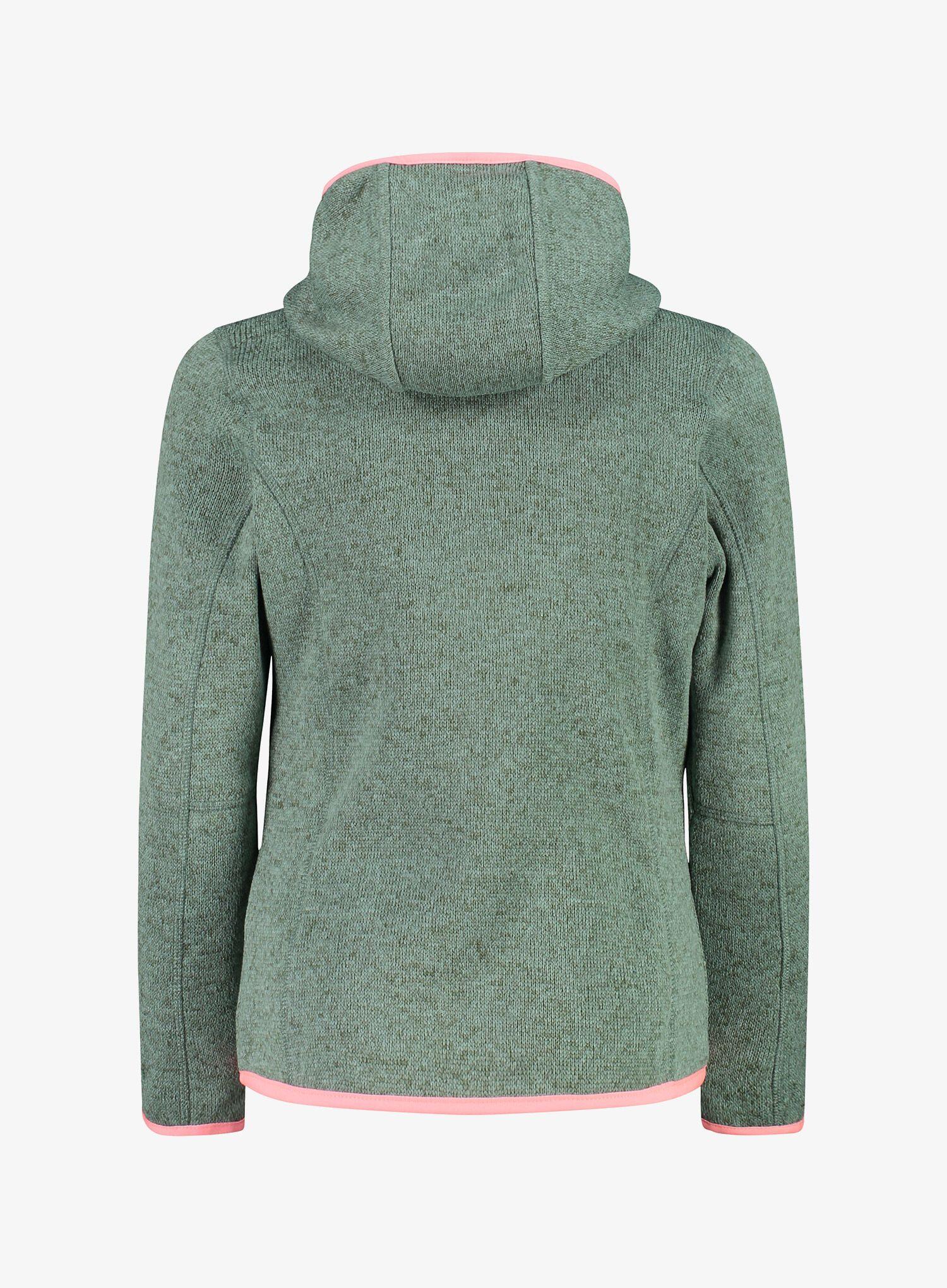 CMP Mädchen Fleece Jacke Fix Hood 3H19825 2/3