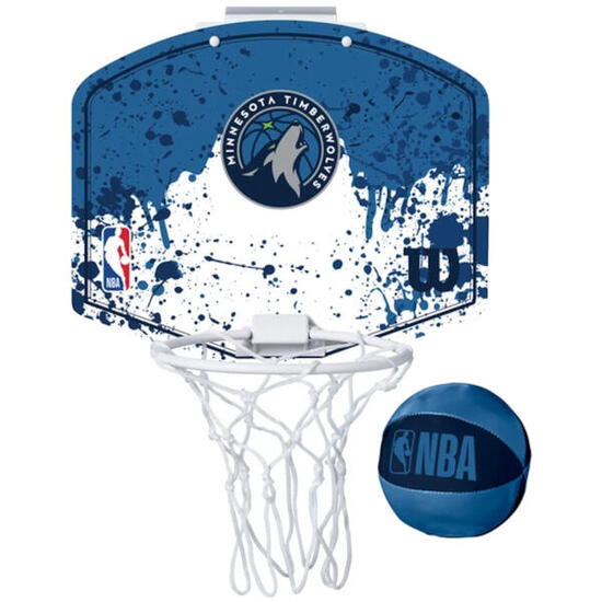 Mini panier de Basketball Wilson NBA Minnesota Timberwolves