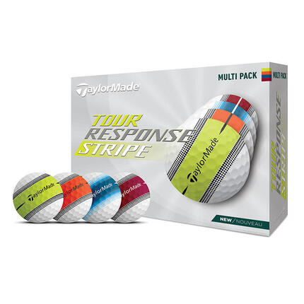 Taylormade Tour Response Stripe Lot multiple blanc