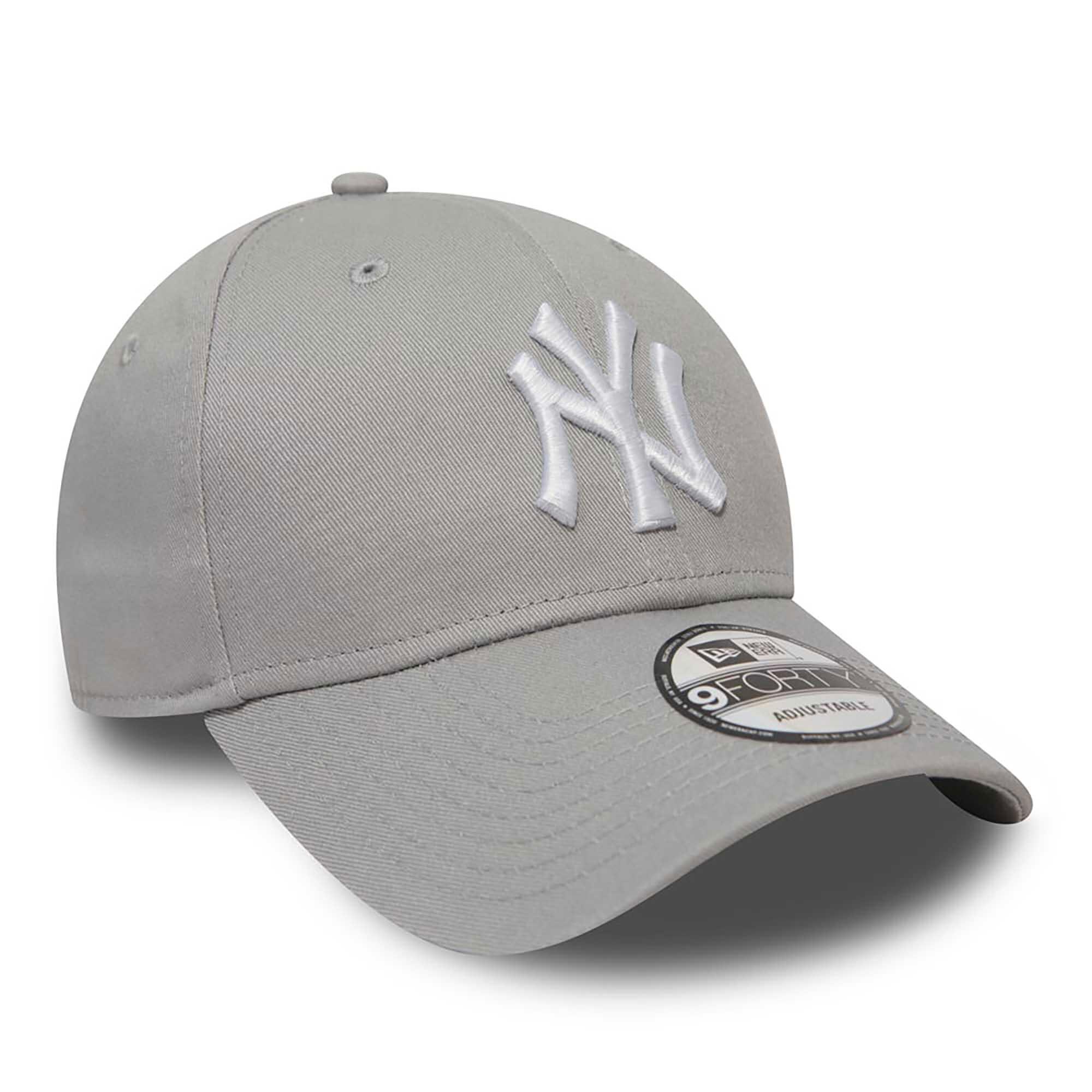 New Era The League Essential MLB Cap Nieuw Yo Kleur Grijs/Wit 2/5