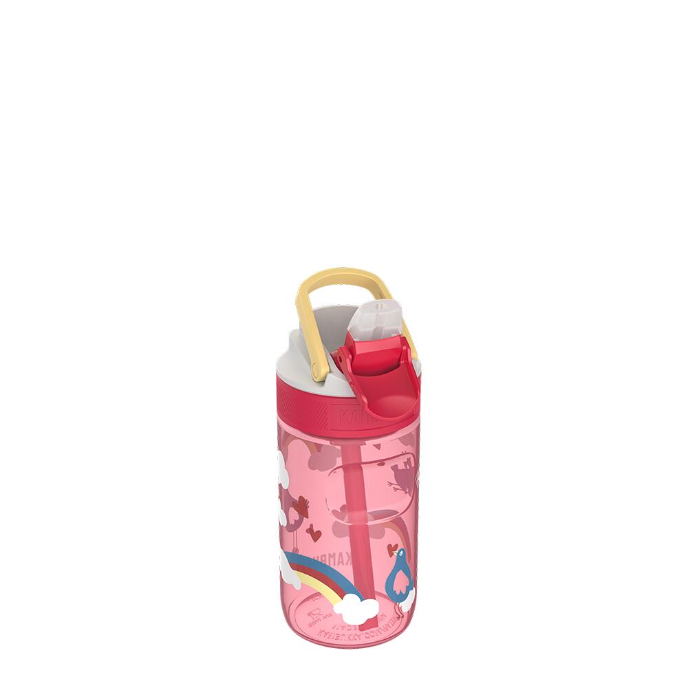 Trinkflasche Kambukka Lagoon 400 ml, Love Birds, Trinkhalm, auslaufsicher 5/7