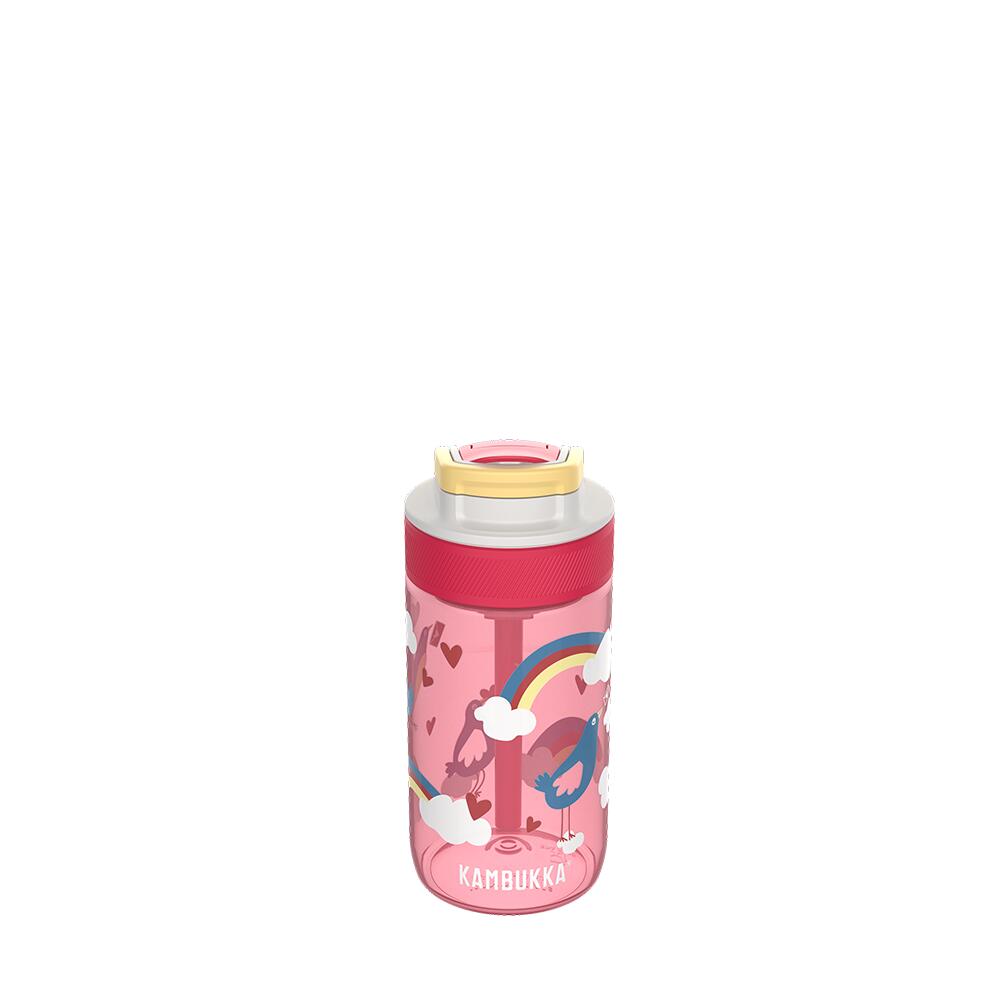 Trinkflasche Kambukka Lagoon 400 ml, Love Birds, Trinkhalm, auslaufsicher 3/7