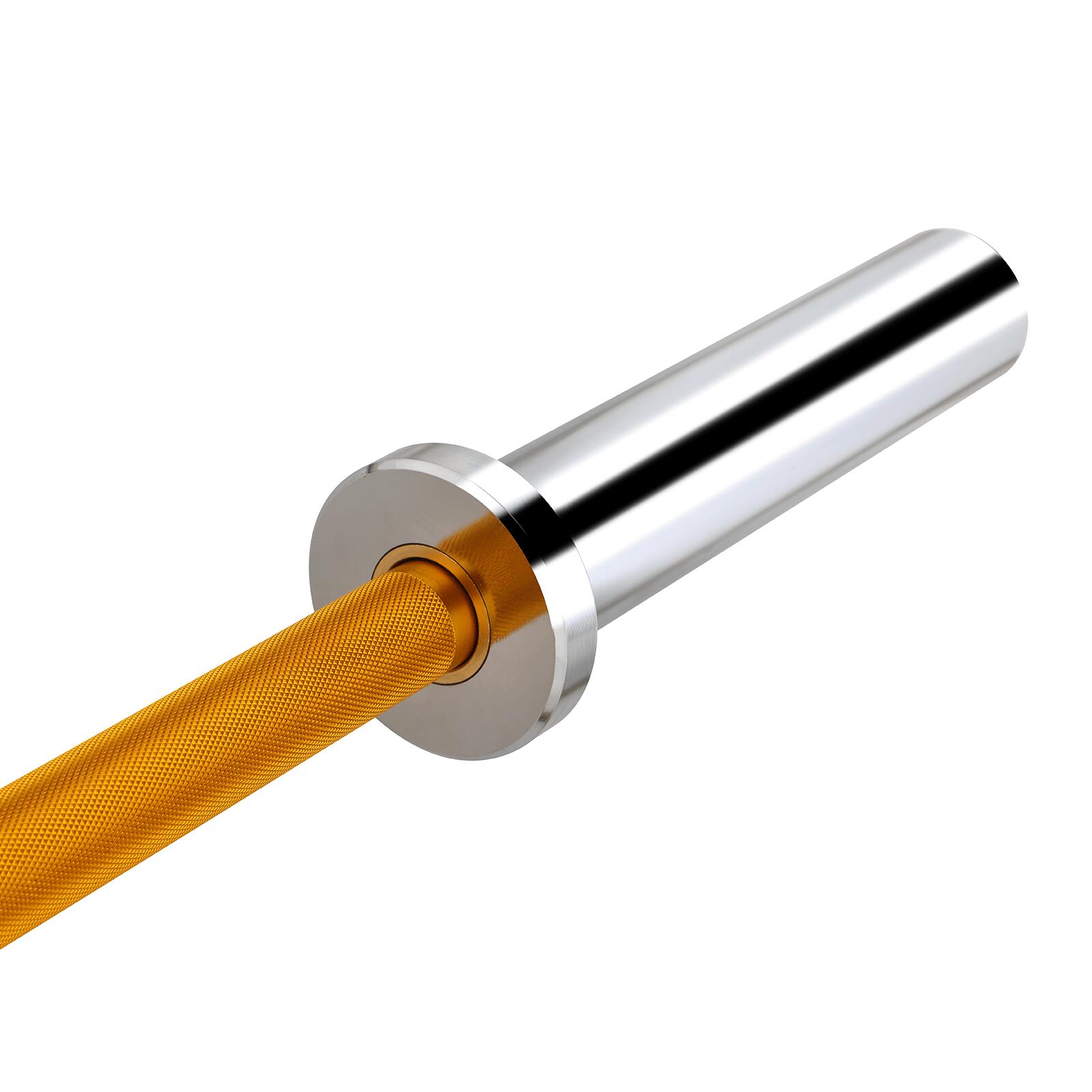Barra técnica Gold 28 mm, 1.8m*50mm, 2 rolamentos, 45kg Fitness Tech 4/7