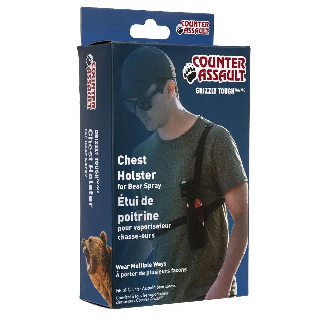 Counter Assault Uniwersalna kabura na spray na niedźwiedzie na klatkę piersiową 3/6