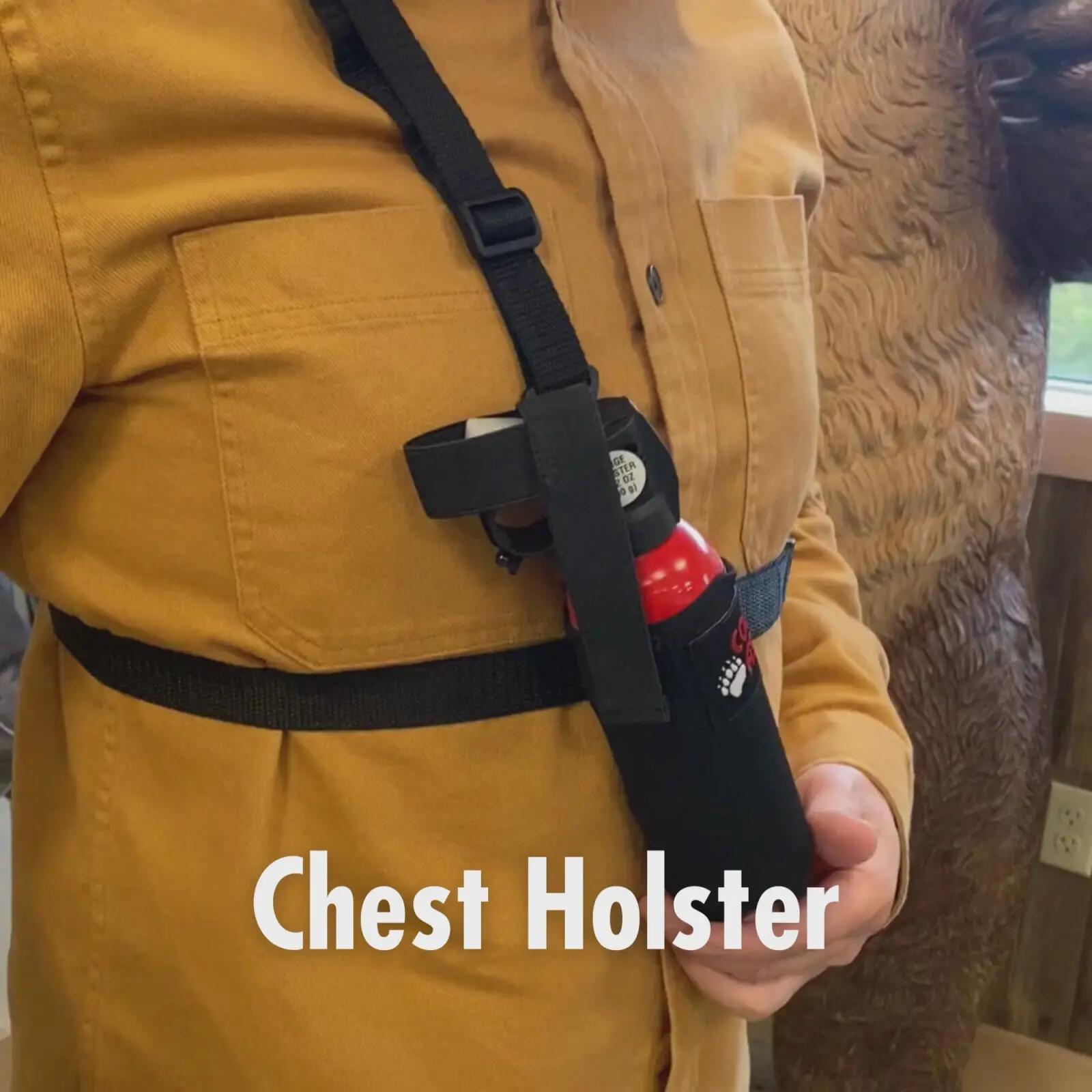 Counter Assault Uniwersalna kabura na spray na niedźwiedzie na klatkę piersiową 4/6