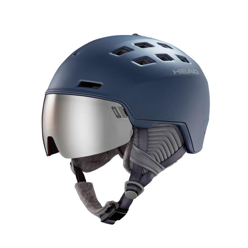 Kask narciarski damski z szybą HEAD RACHEL sparkblue