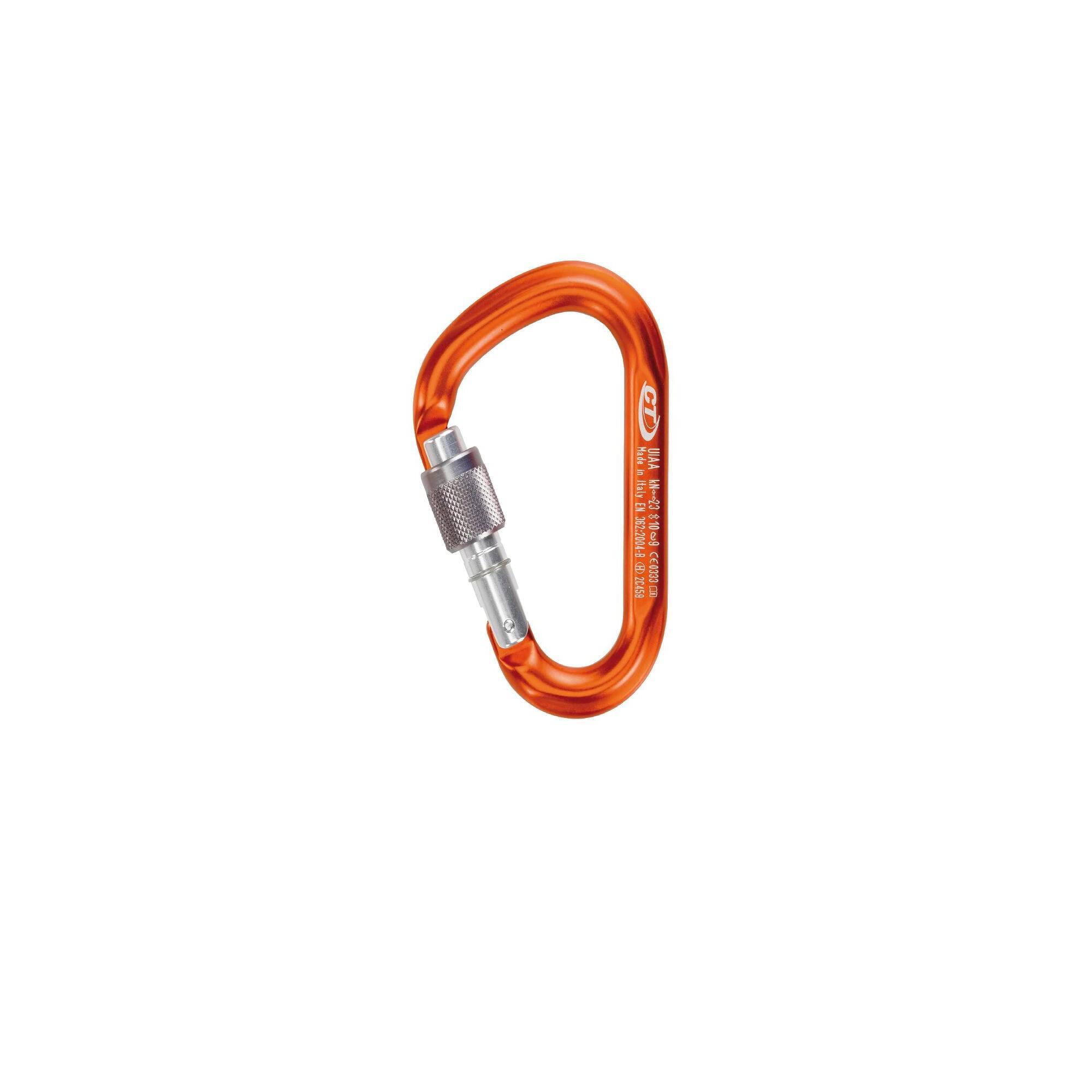 CLIMBING TECHNOLOGY Karabinek wspinaczkowy Hms Snappy pomarańczowy
