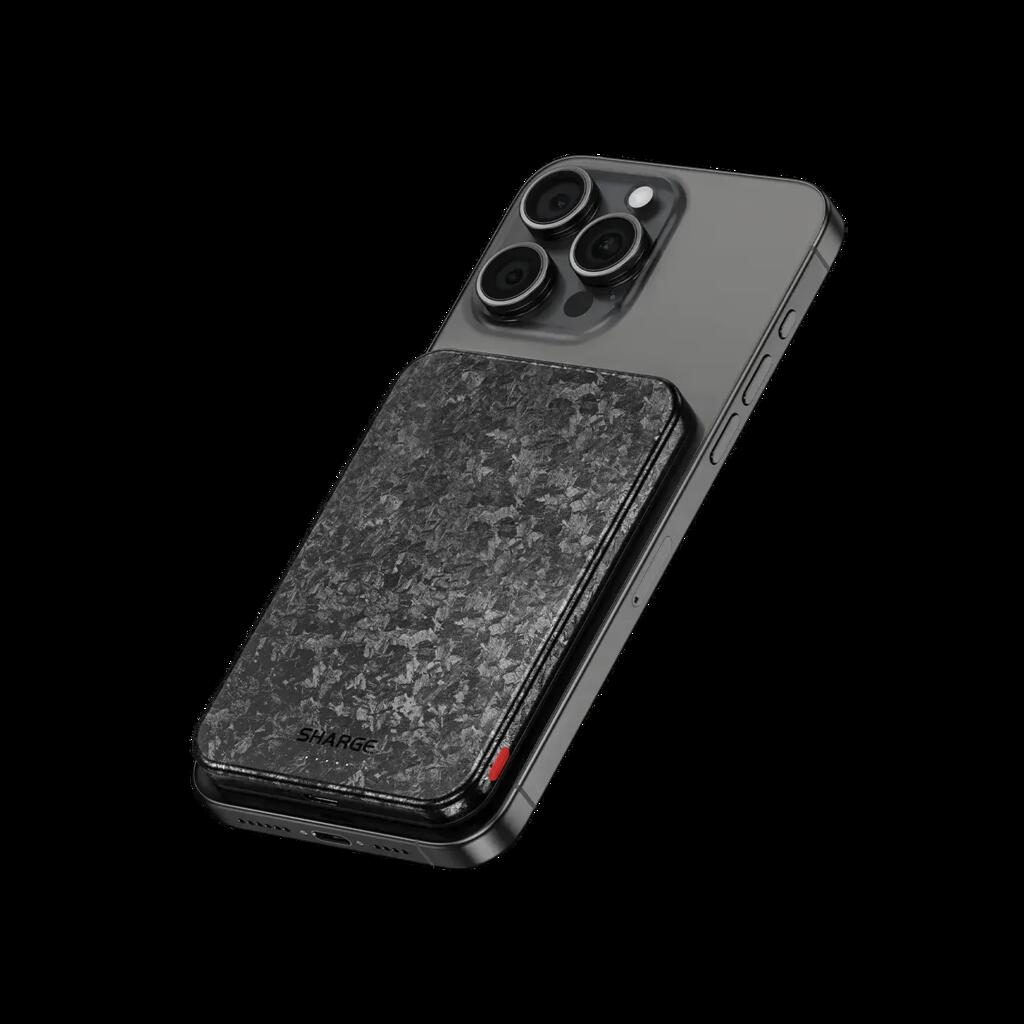 CarbonMag 5K – 5,000mAh Power Bank, MagSafe, Wireless & USB-C