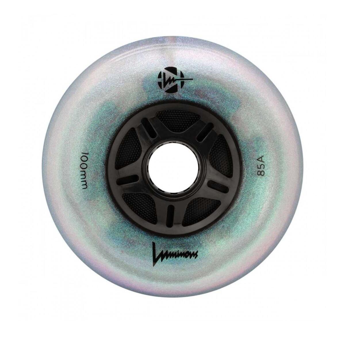 LUMINOUS Roue Inline 100mm 85A Black Pearl [X3] 2/3