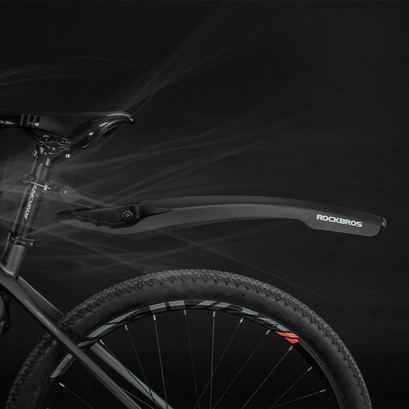 Apărătoare Noroi Rockbros cu LED, Ușor de Instalare, Compatibil Bikes