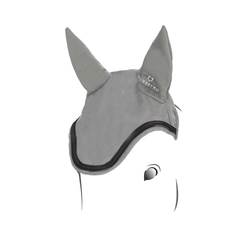 Vlieg sluier in stretch technische stof met logo 3/3
