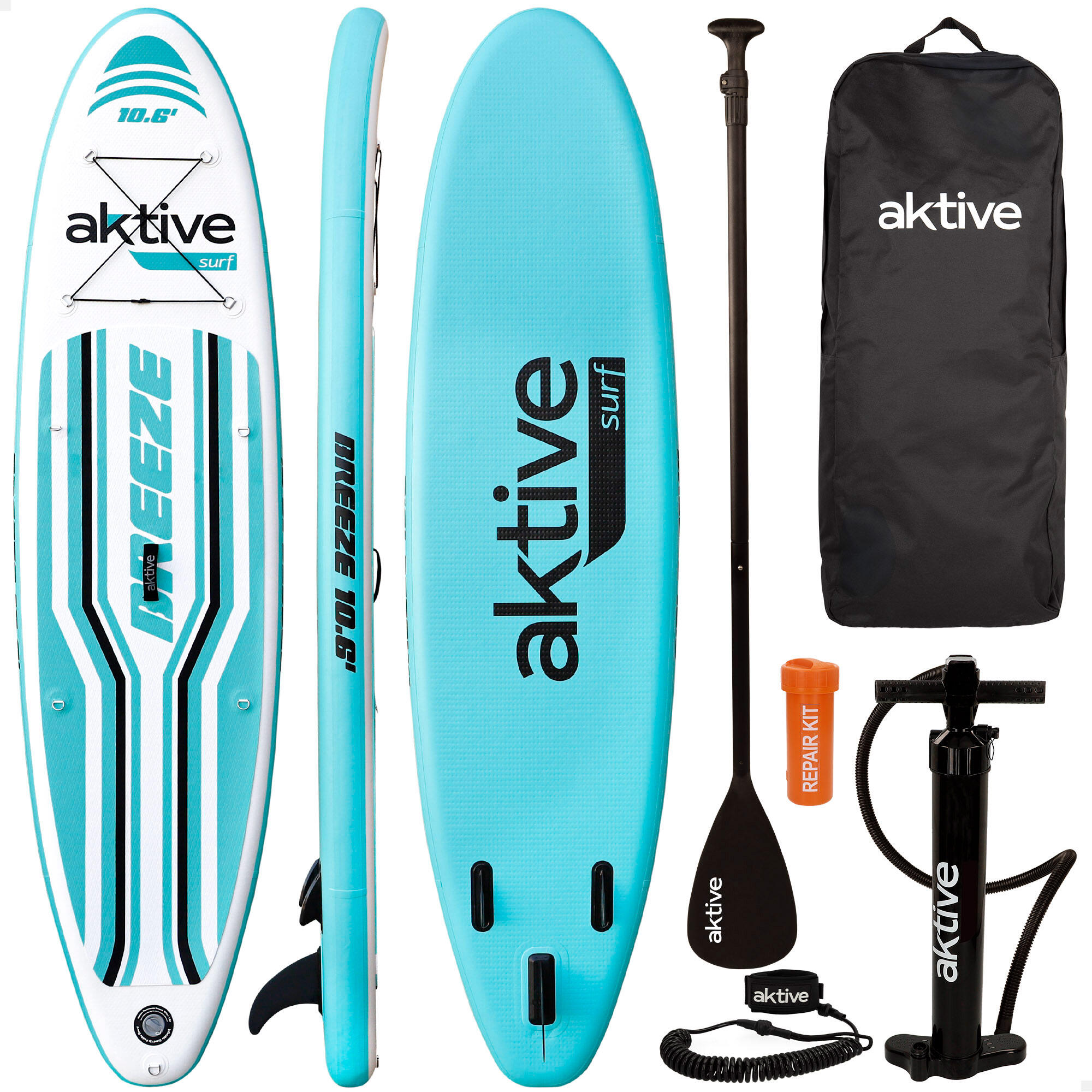 Prancha de Stand up Paddle insuflável para iniciantes 10.6'' Aktive