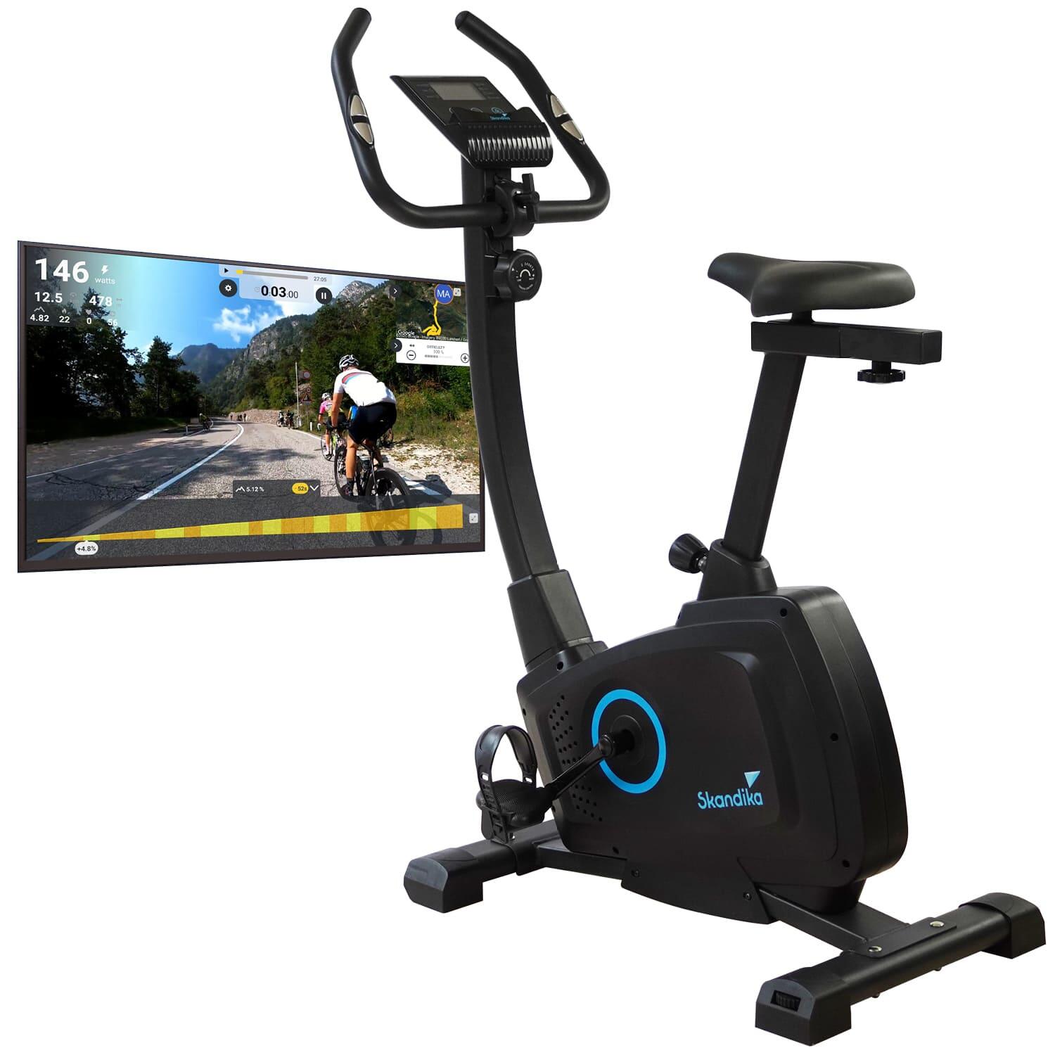 Skandika - Seconde Vie - Vélo D'Appartement Connecté Bragi - Très Bon État - Vélo D'Appartement - Noir - Taille Unique - Decathlon