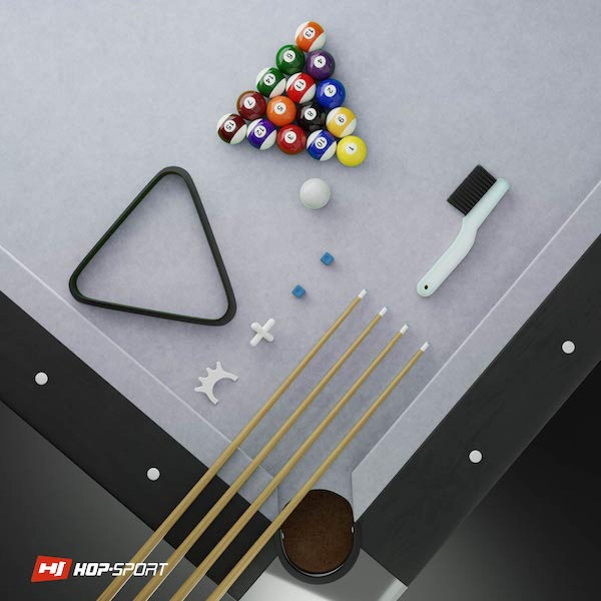 Stół bilardowy spływowy Vip Extra 9FT z nakładką ping-pong blat 5/7