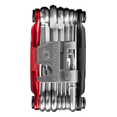 Multitool - 19 zwart/rood