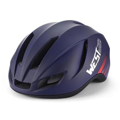 Casco da bici leggero con luce posteriore a LED - Grigio