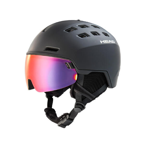 Kask narciarski męski z szybą HEAD RADAR 5K POLA