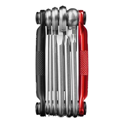 Zwart/rode multitool 10