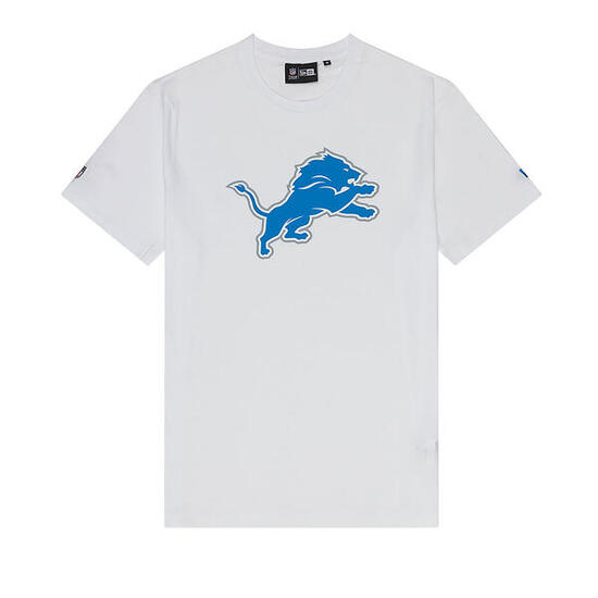T-Shirt NFL Detroit Lions New Era Logo Blanc