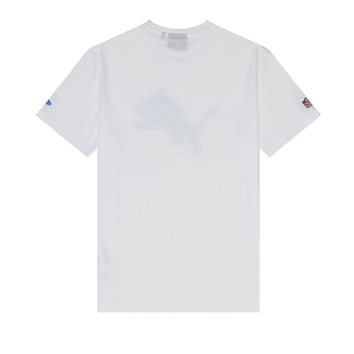 T-Shirt NFL Detroit Lions New Era Logo Blanc 2/3