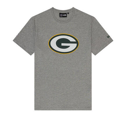 T-Shirt NFL Greenbay Packers New Era Logo Gris