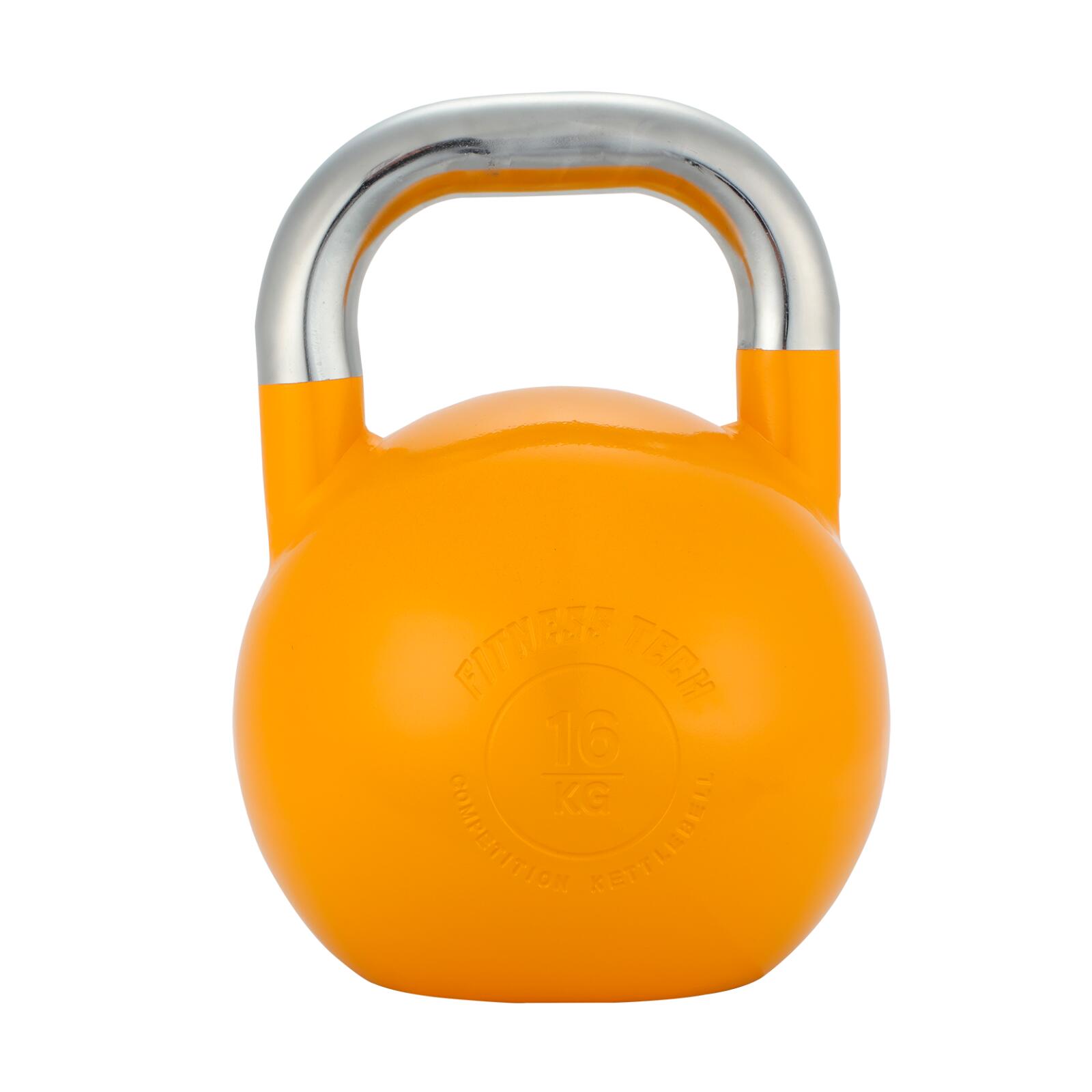 FITNESS TECH Kettlebell Competición Fitness tech 16 kg Naranja