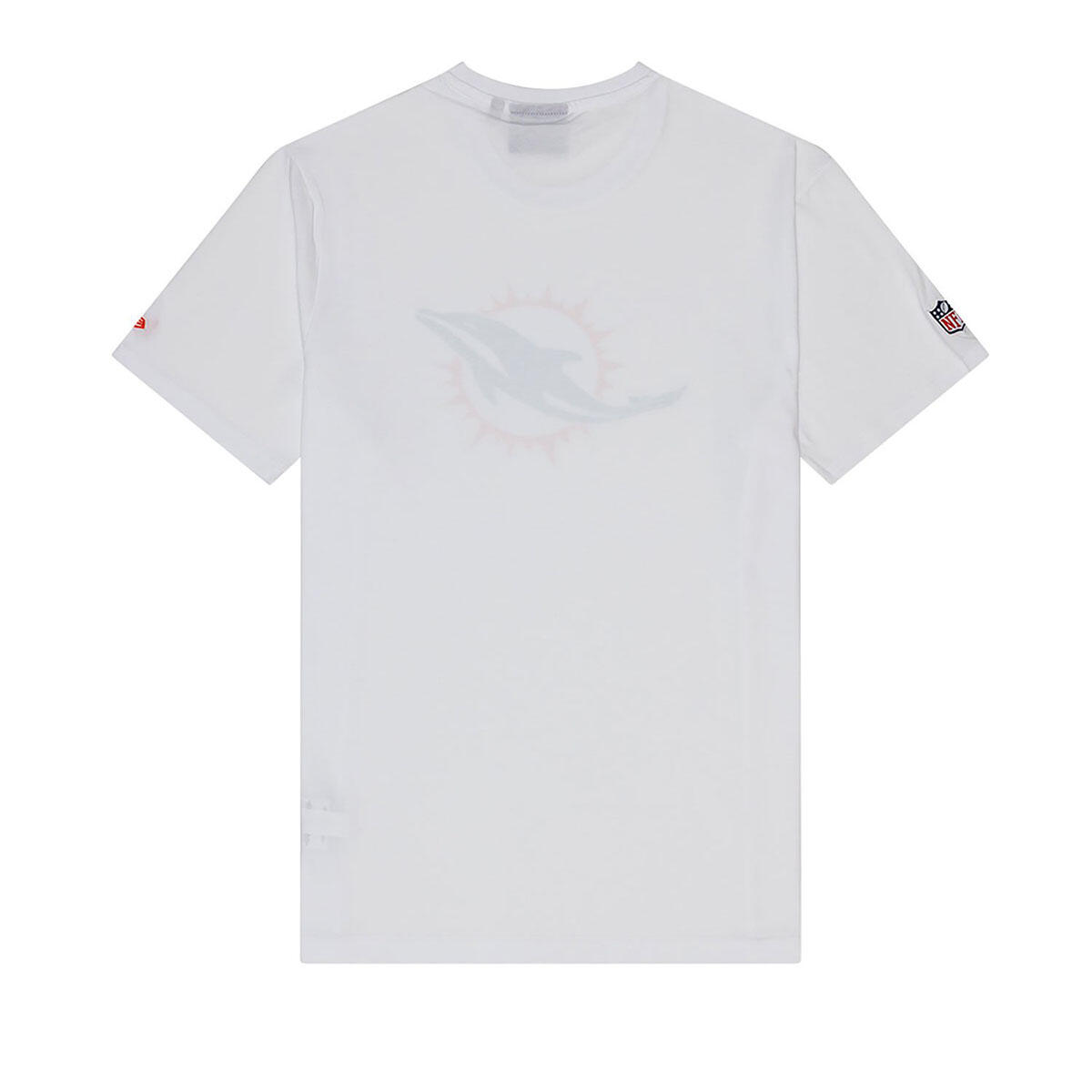 T-Shirt NFL Miami Dolphins New Era Logo Blanc 2/7
