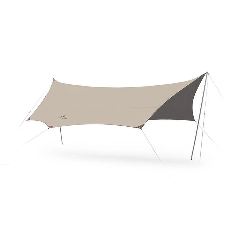 Toldo grande 8/10 personas Impermeable Naturehike Khaki