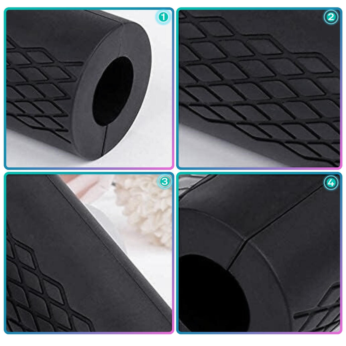 Fat Grip impugnature per bilanciere e sbarra 2 pz REVITY 7/7