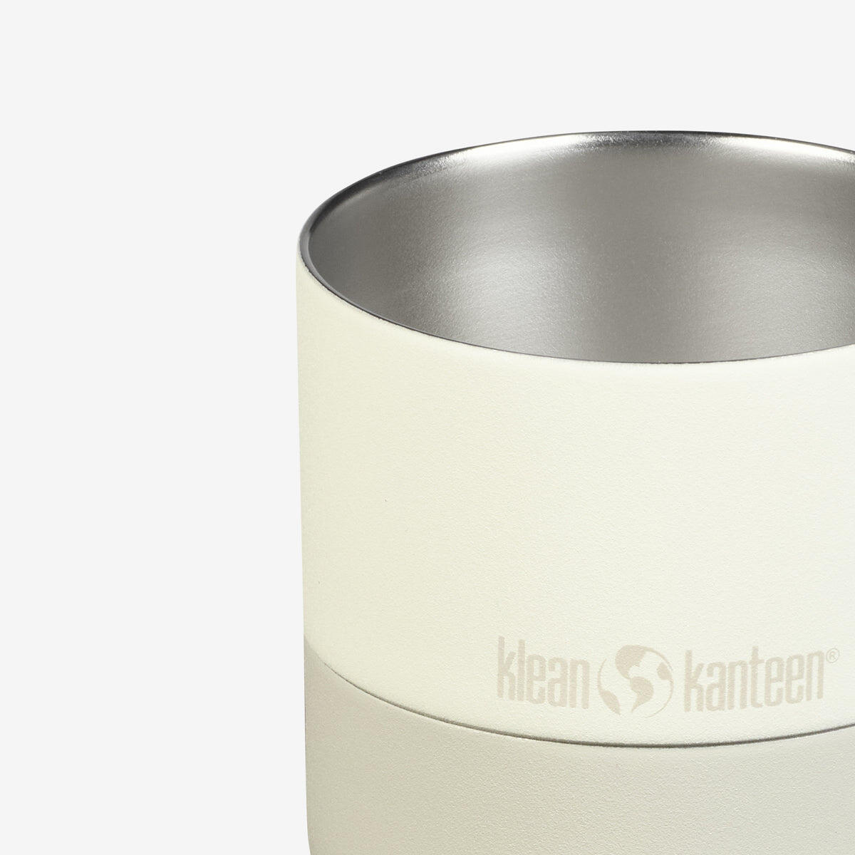 Klean Kanteen Rise 280ml Lowball Tumbler w/Flip Lid Tofu 3/6