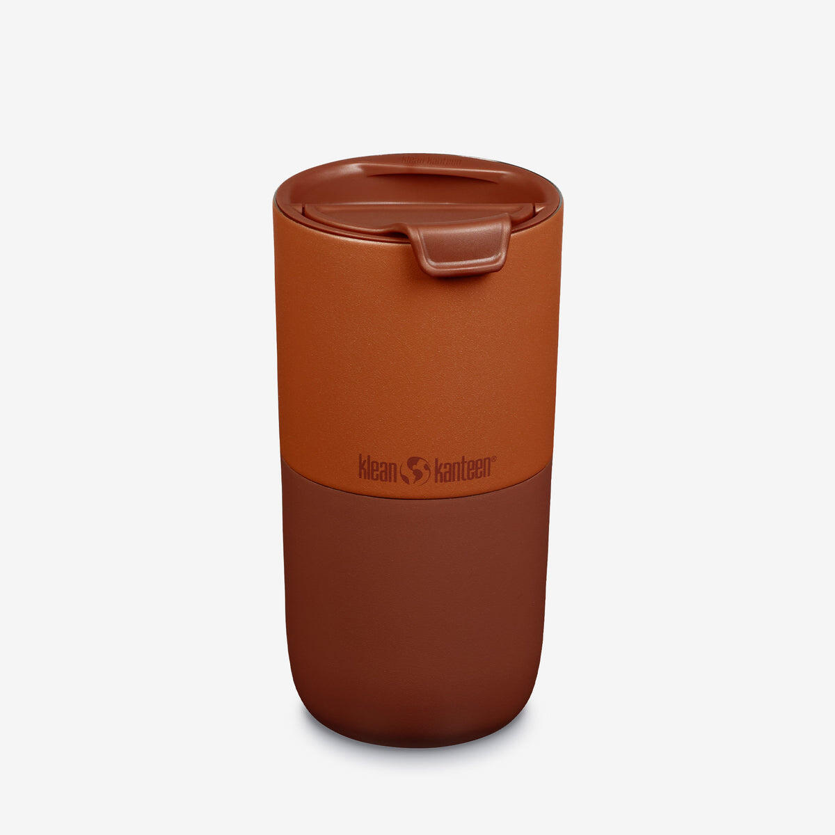 Klean Kanteen - Klean Kanteen Gobelet Rise 16oz/473ml - Couvercle Rabattable - Autumn Glaze - Verre - Rouge - Taille Unique - Decathlon