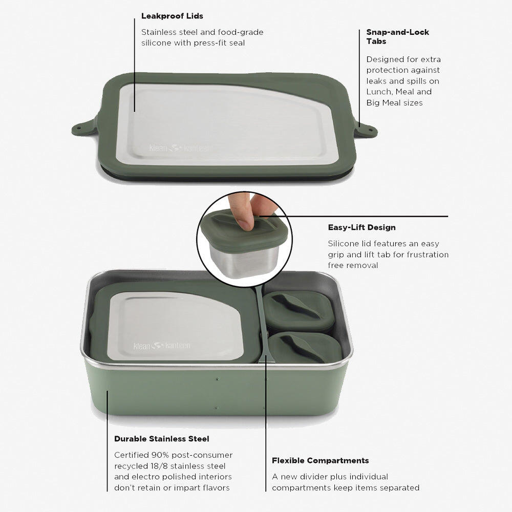 Scatola per la conservazione degli alimenti Klean Kanteen 2/7
