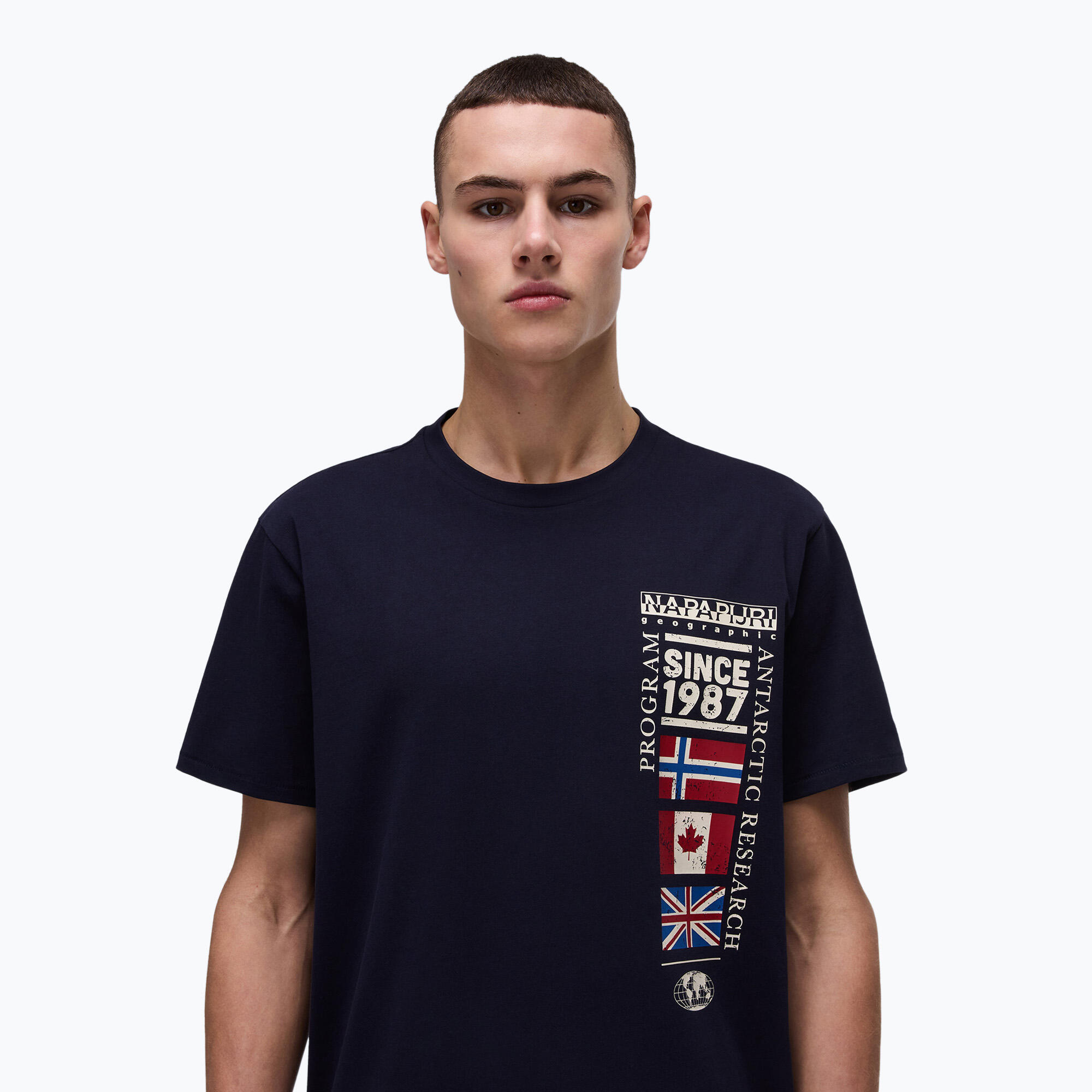 T-Shirt Homme Napapijri S-Turin 1 3/5