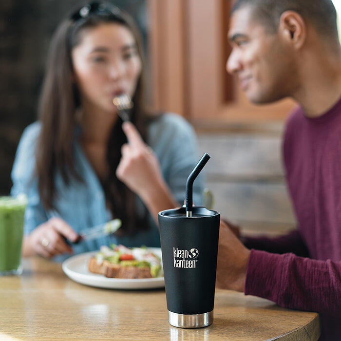 Klean Kanteen Paquet de 2 pailles - 8mm - Noir 5/5