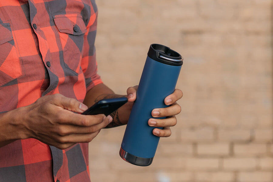 Bottiglia termica con tappo da caffè Klean Kanteen TKWide 20oz 5/5