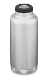 Klean Kanteen TKWide 64oz/1900ml - Bouchon à boucle - Inox brossé