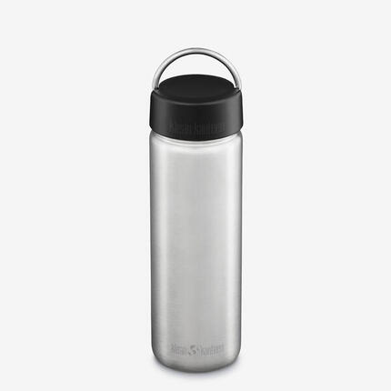 Klean Kanteen Wide 27oz/800ml - Breiter Schlaufendeckel - Gebürstetes Edelstahl