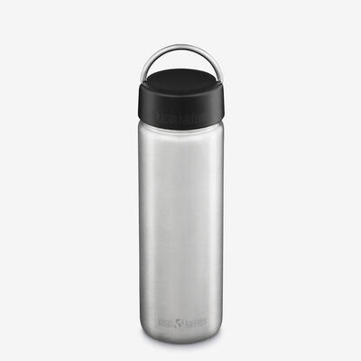 Klean kanteen wide 27oz/800ml - wide loop cap - brushed stainless
