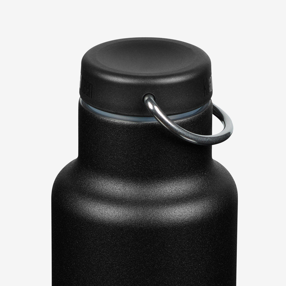 Klean Kanteen Vacuum Insulated 592ml Classic Bottle With Loop Cap - Black 2/6