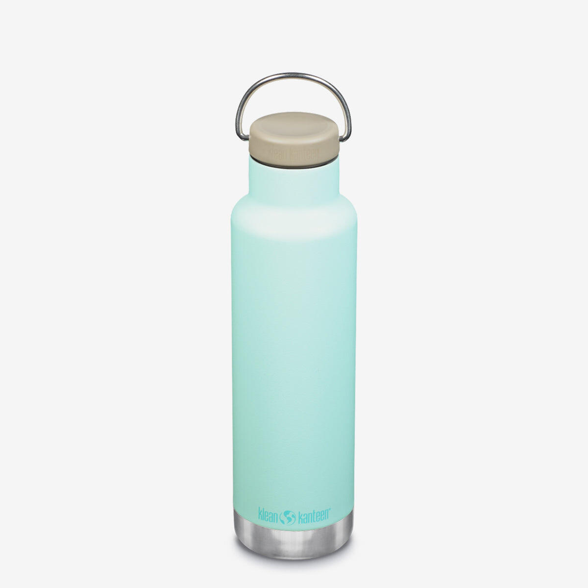 Klean Kanteen - Klean Kanteen Sac Isotherme Classic 20oz/592ml - Loop Cap - Blue Tint - Bouteille Isotherme - Bleu - Decathlon