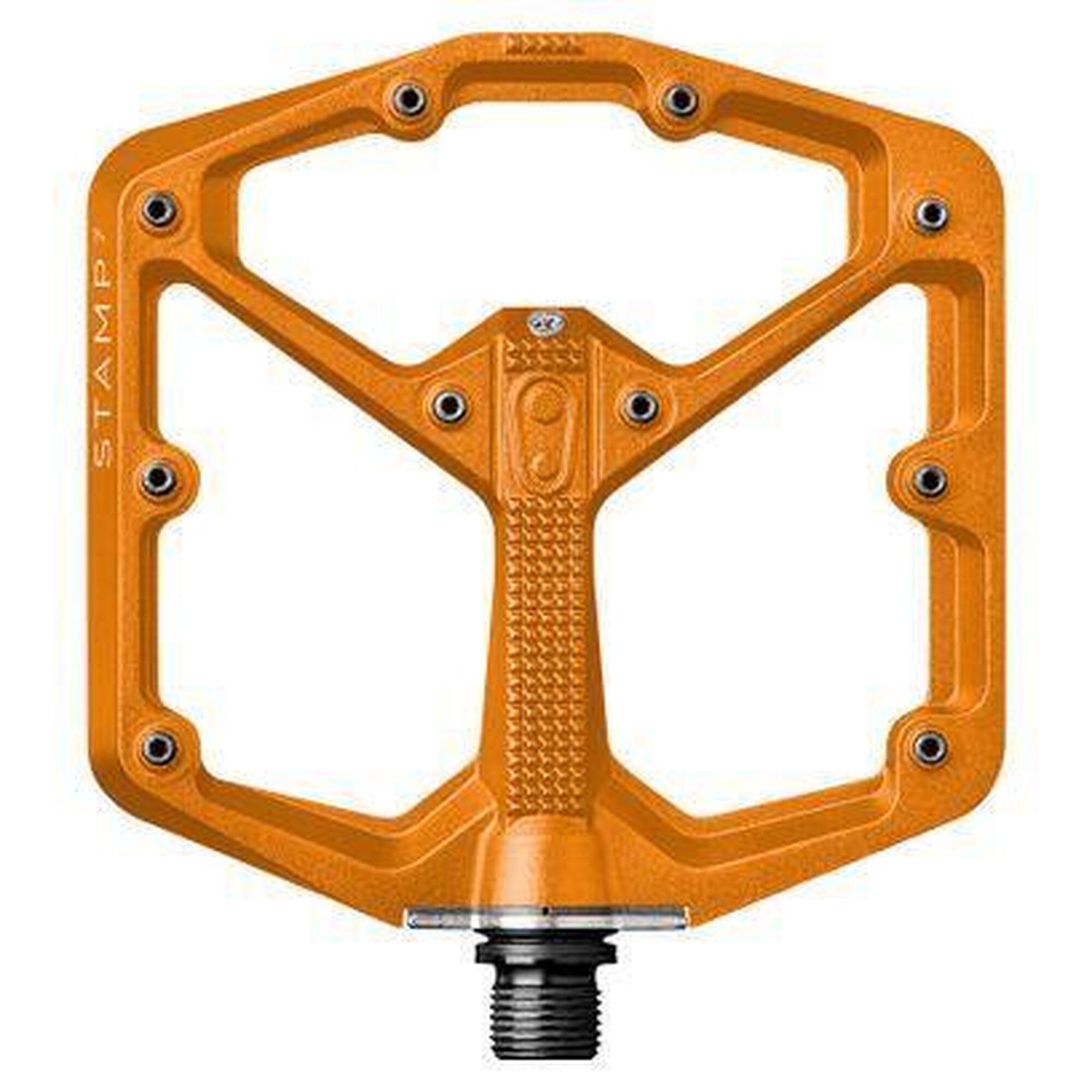 Paire de Pédales Plates Crankbrothers Stamp 7 Large - Orange