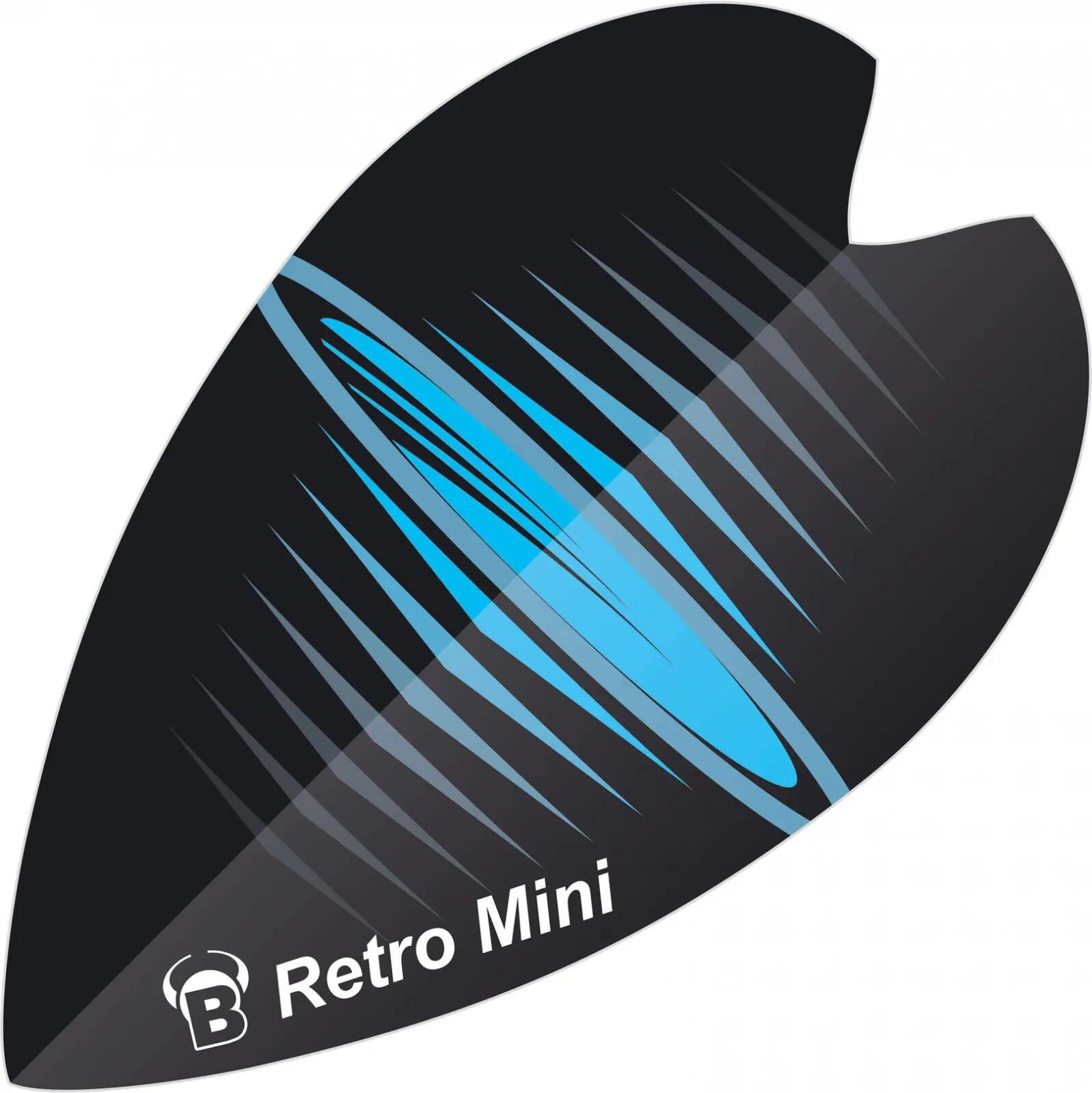 Bull's Darts toll Retro mini fekete-kék 1/1