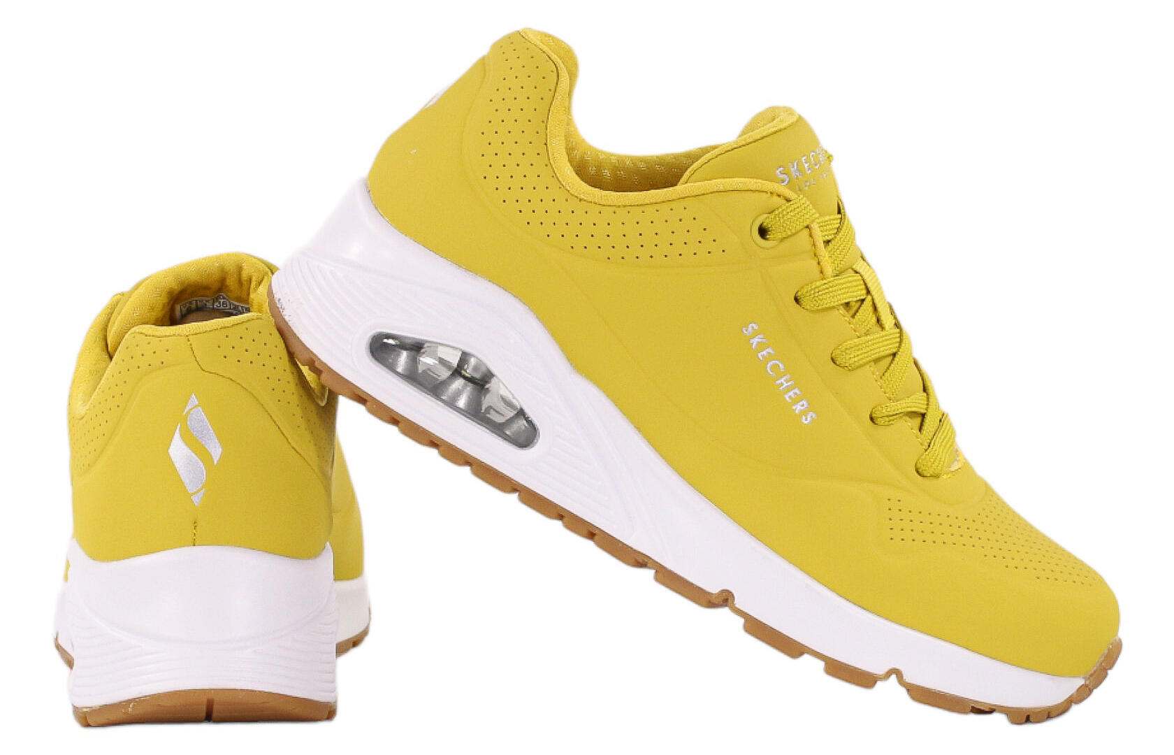 Buty na co dzień damskie SKECHERS UNO sneakersy 3/4