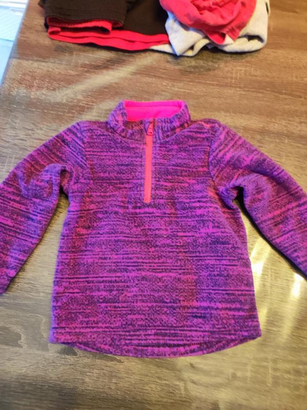 Entre Particuliers - Pull polaire fille 2 ans Quechua 3/4