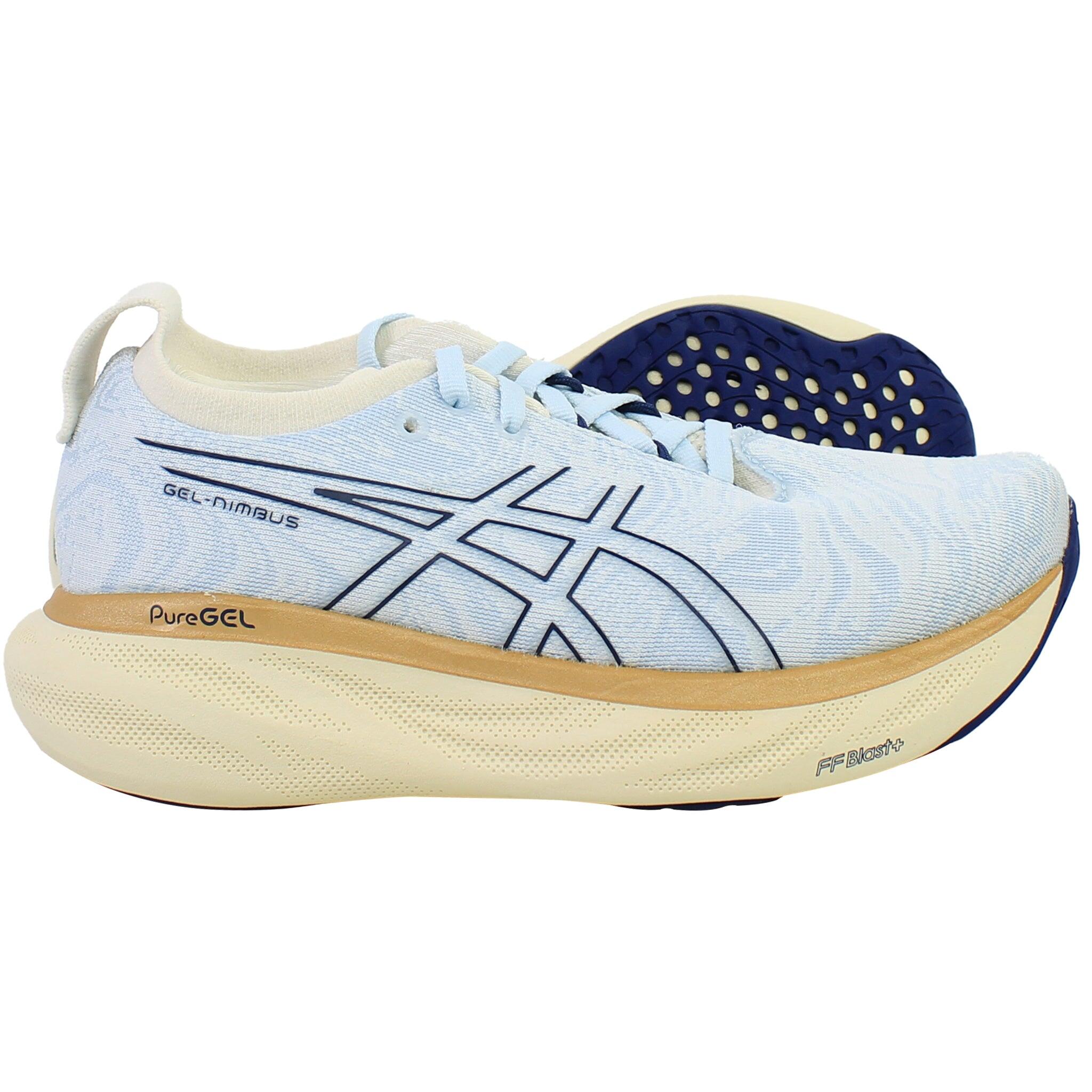 Asics Gel-Nimbus 25 Nagino Womens Light Blue Running Shoes ASICS