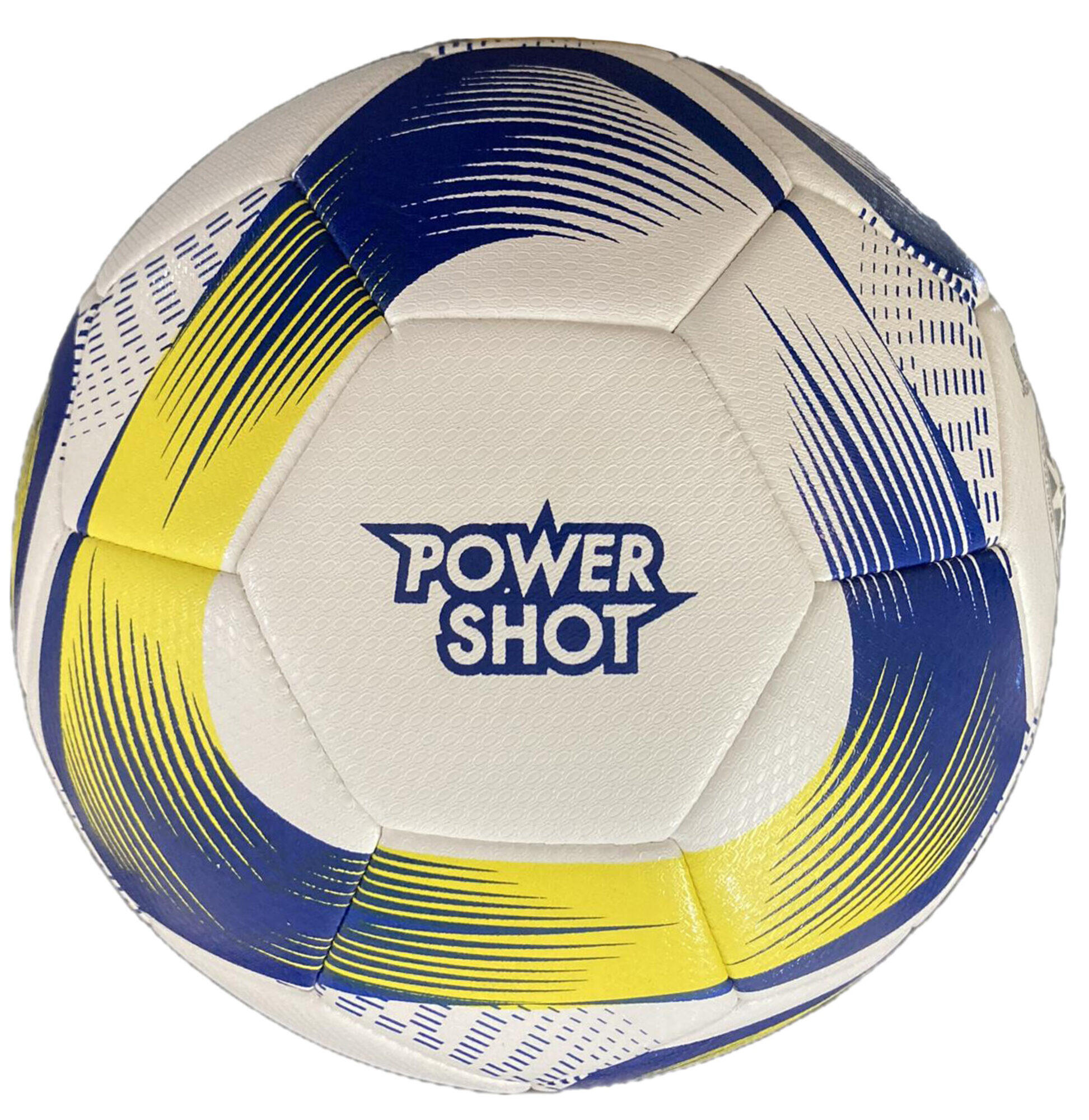 Bola de futebol amarela e azul - tamanho 4