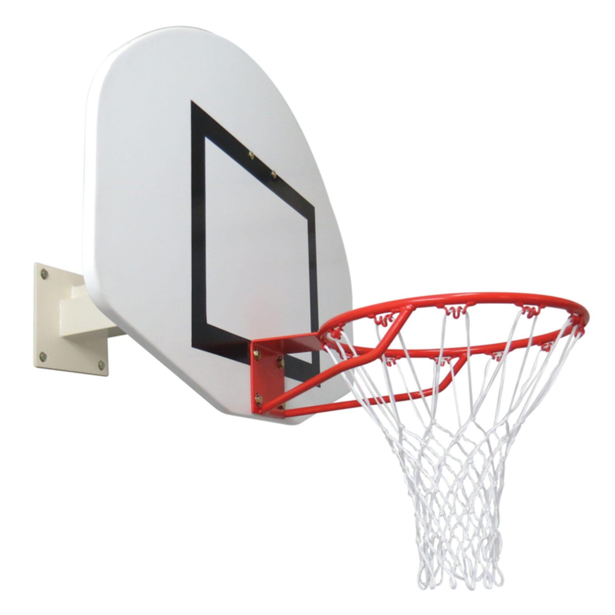 Encosto de basquetebol montado na parede - Em casa ou no ginásio!