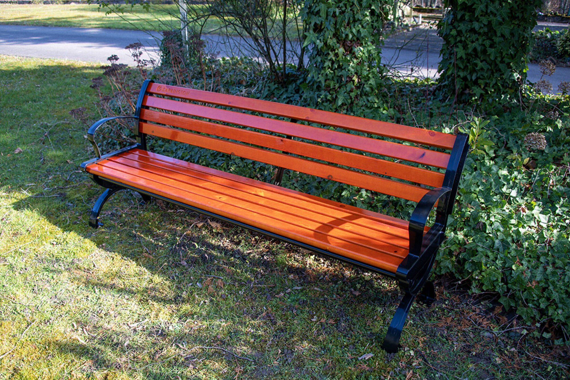 Bank mit Rückenlehne - 150cm 3/6